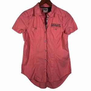 Harley Davidson Women’s Button Down Shirt Size XS